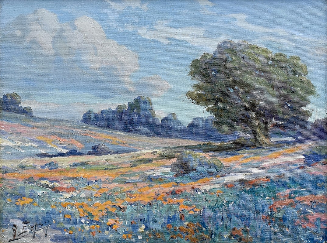 Angel Espoy california painting