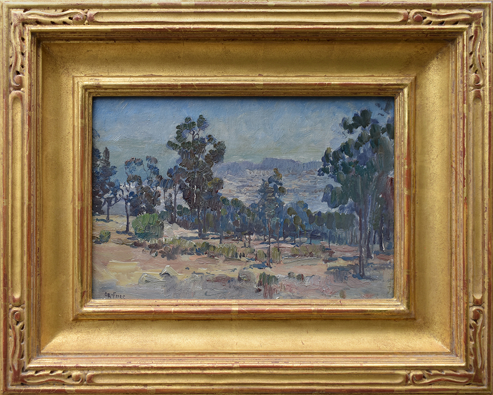 Charles Fries Painting Framed