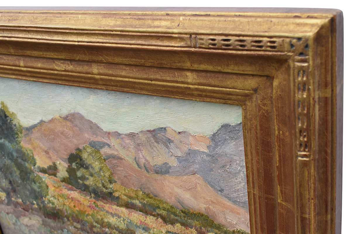 Charles Fries Painting Frame Corner