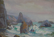 Christian von Schneidau Seascape Painting