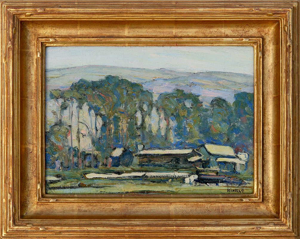 Clarence Hinkle California Painting Laguna