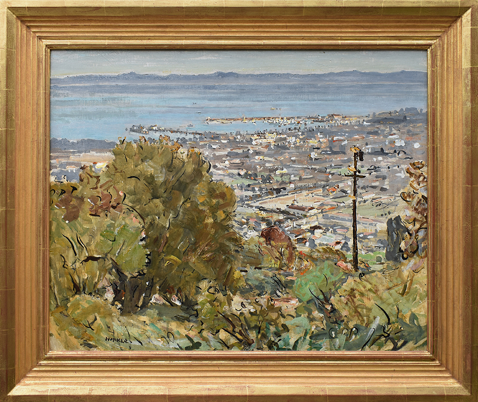 Clarence Hinkle Painting Framed