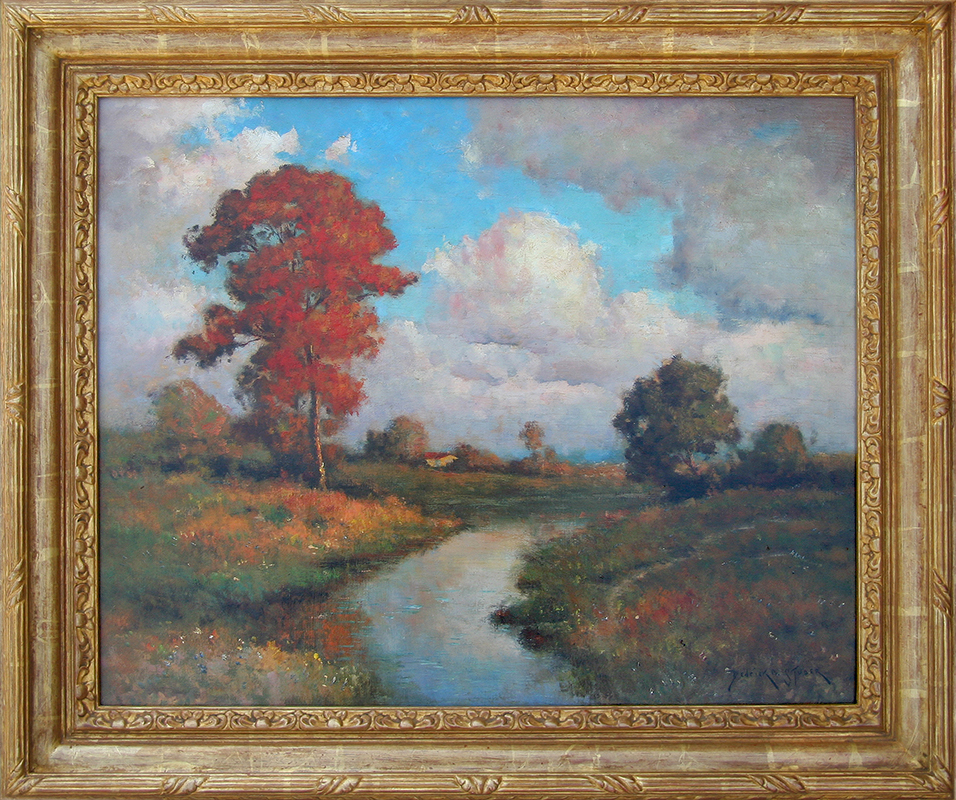Dedrick Stuber Painting Framed