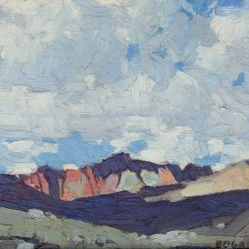 Edgar Payne ‘Clouds over Mt. Whitney’