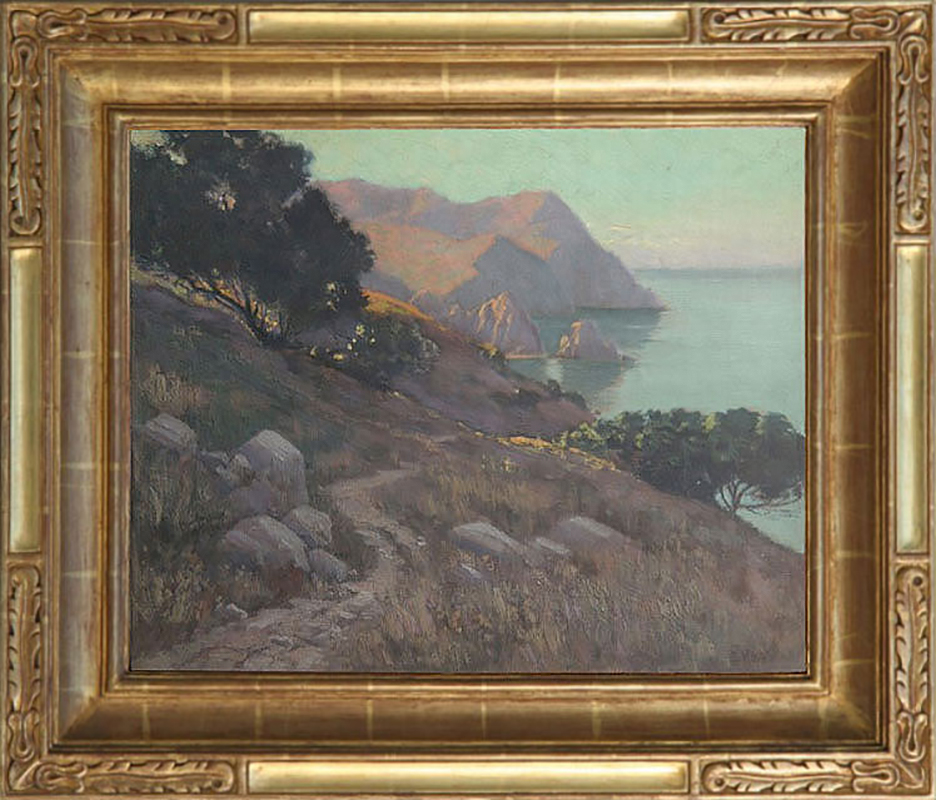 Elmer Wachtel Catalina California Painting
