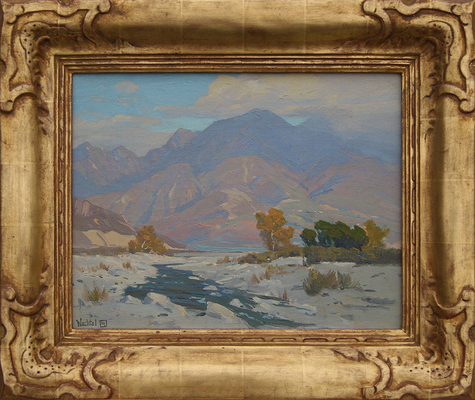 Elmer Wachtel Painting Framed