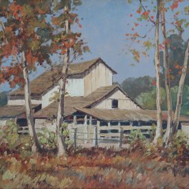 George Wallace Olson ‘The White Barn’