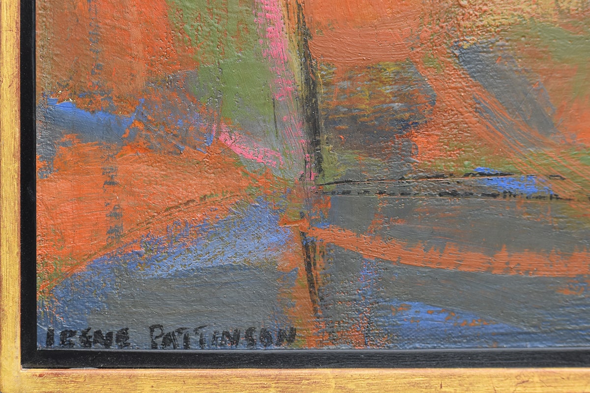 artist Irene Pattinson signature
