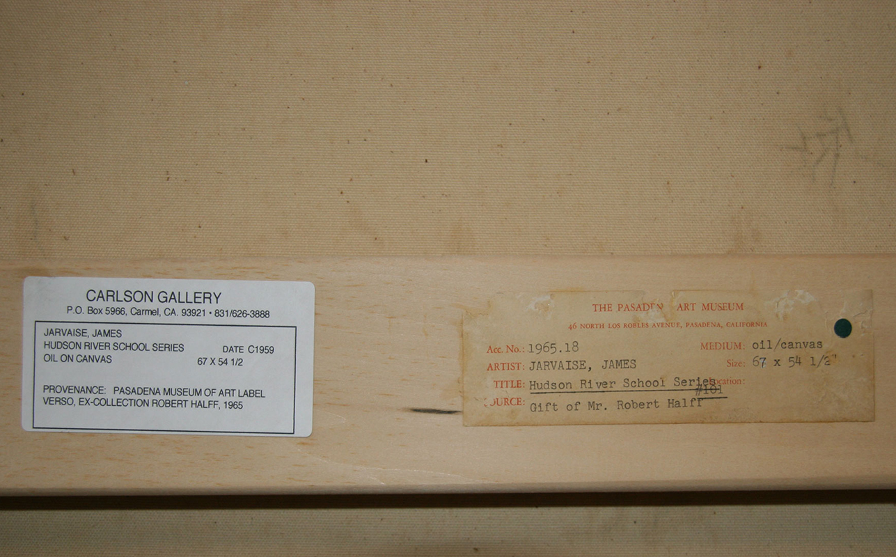James Jarvaise Painting Labels