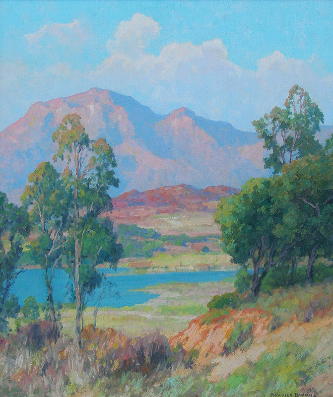 Maurice Braun Painting