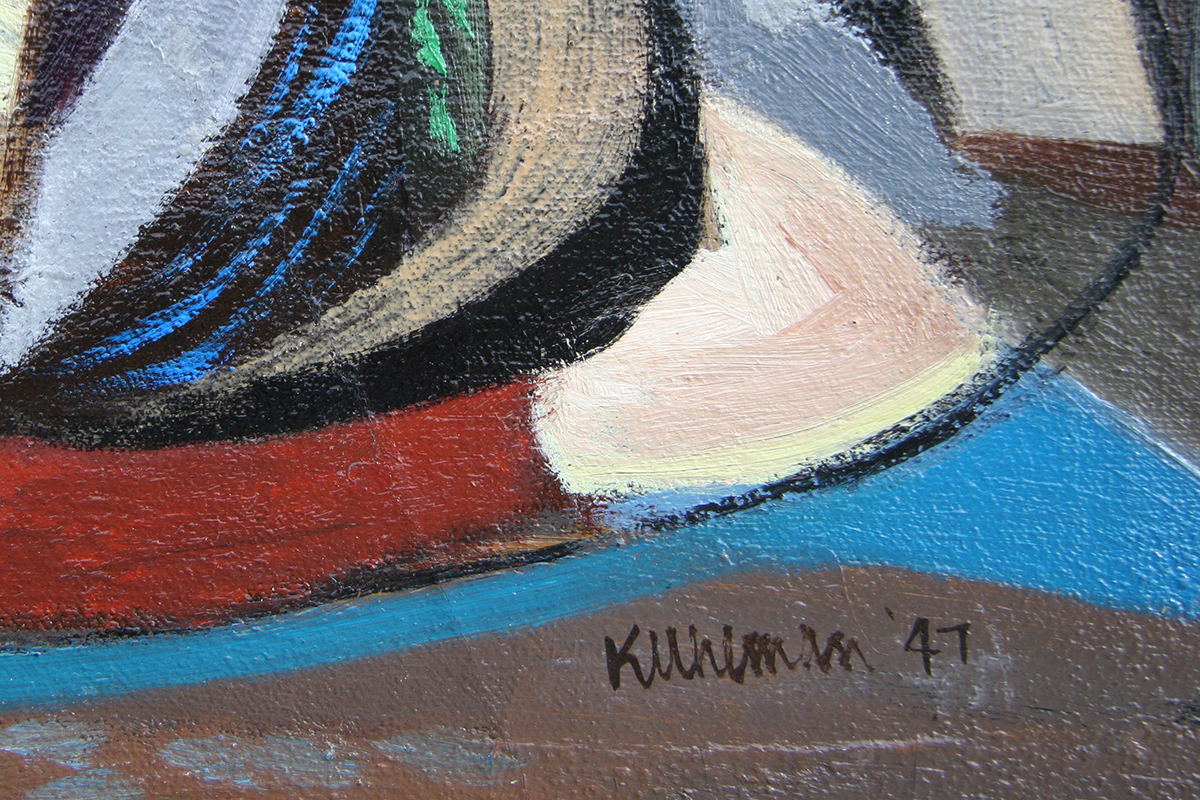 Walter Kuhlman Painting Signature