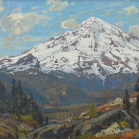 William Wendt ‘The Mountain Majestic’